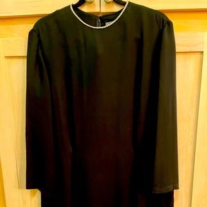 Little Black Dress - 100% silk dress by Linda Allard Ellen Tracy